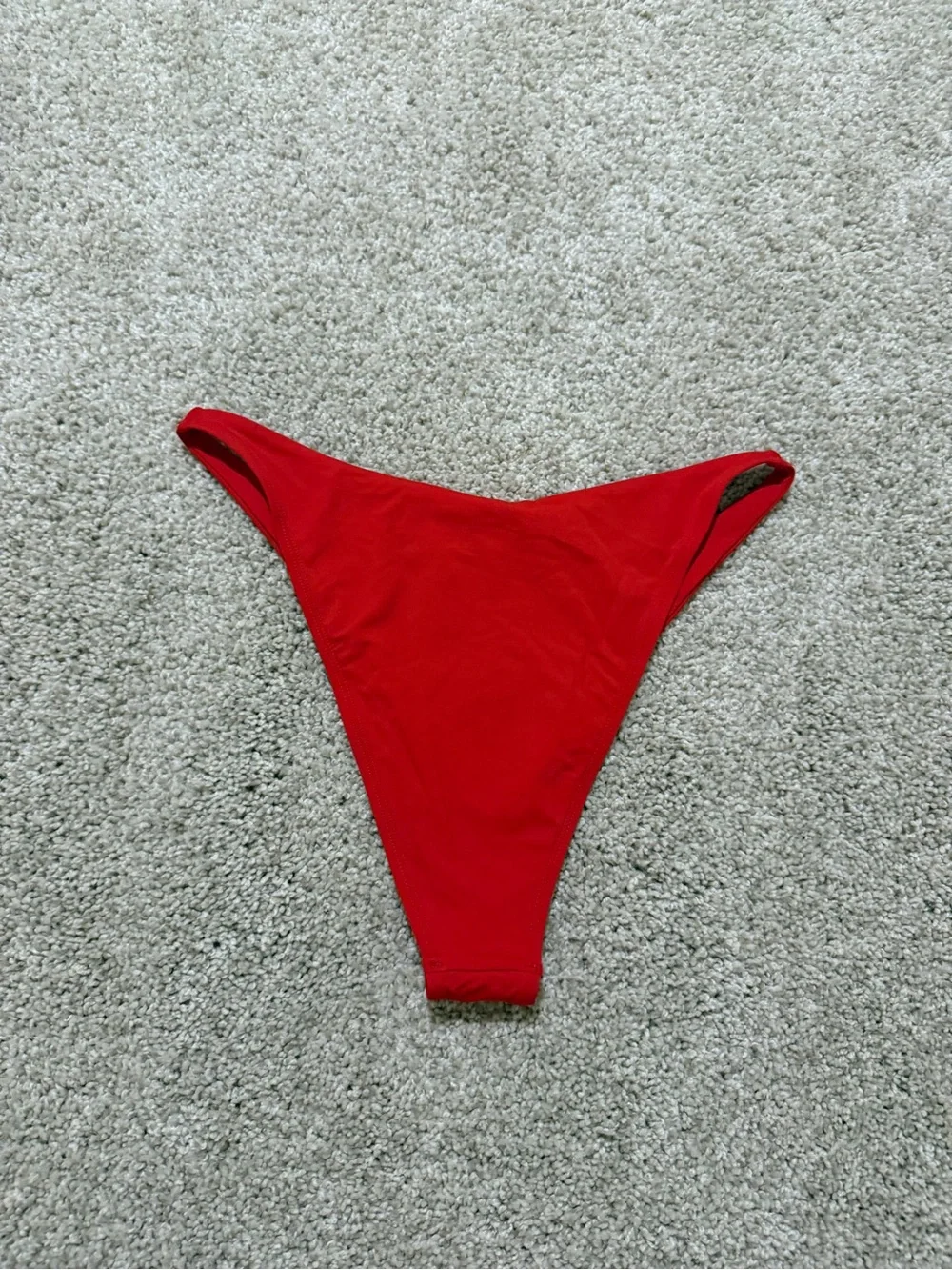 l*space Bold Red High-Cut Bikini Bottom